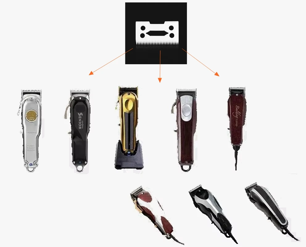 Professional Ceramic Replacement Blades For Wahl Senior Cordless Clipper, Wahl Magic clip 8148, Wahl sterling senior image 3