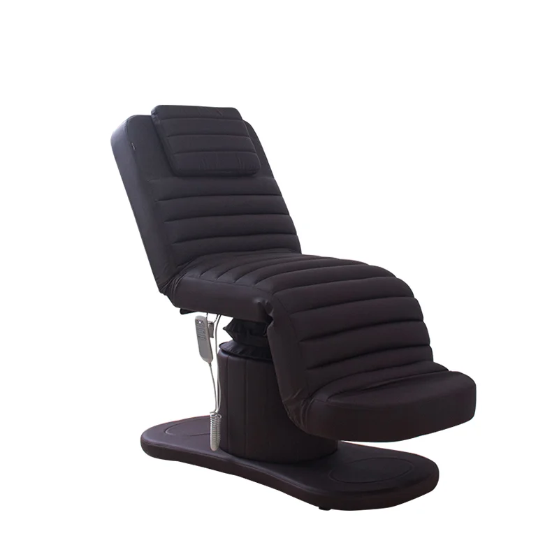 Electric Beauty Massage Bed With 3 Motors And Height Adjustable PU Leather Spa Table For Tattoo And Facial Salons