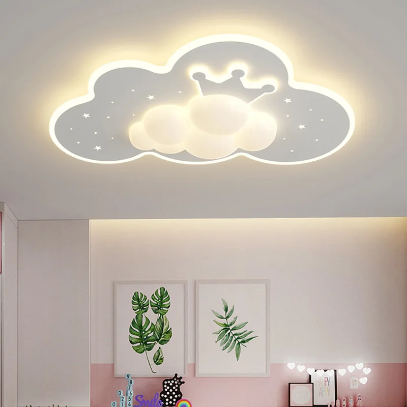 Creative Cloud Bubble LED Ceiling Light Home Decor Bedroom Children's Room Girl  Pendant Lamp Interior Ceiling Chandelier