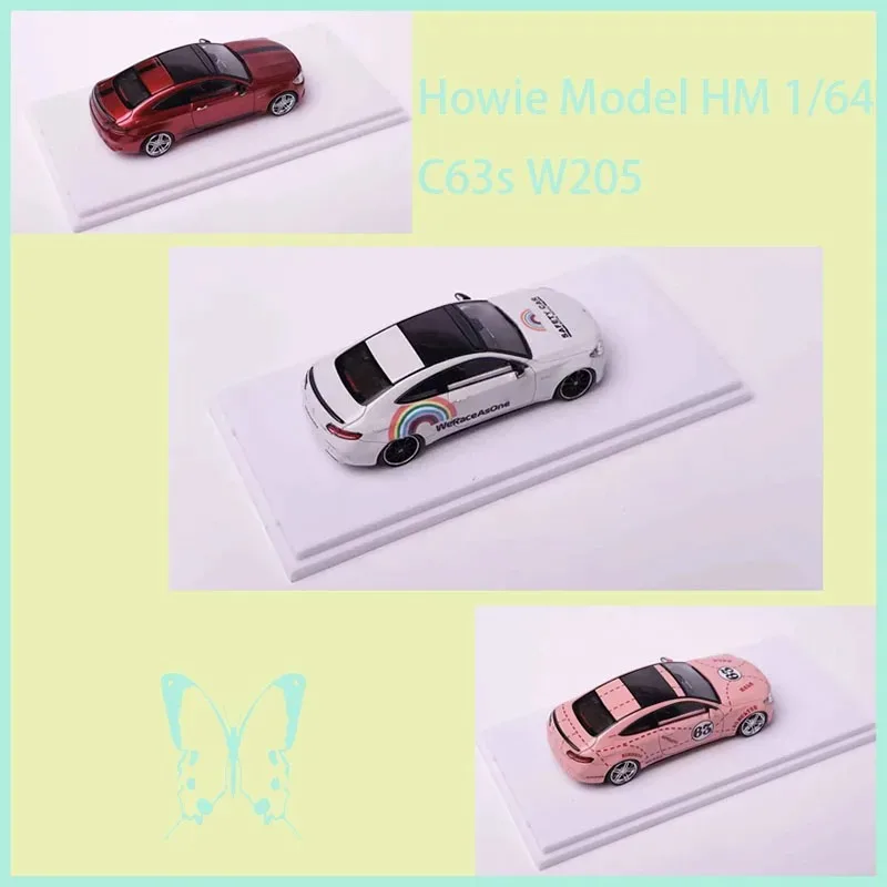 

Howie Model HM 1/64 Alloy C63s W205 Car Model Classics Adult Souvenir Gift Static Display