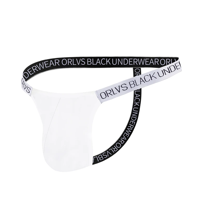 ORLVS Sexy Men Underwear Men Jockstrap Men Briefs Gay Penis Pouch Breathable Mens Bikini Underwear Tanga Thongs Men Jockstrap