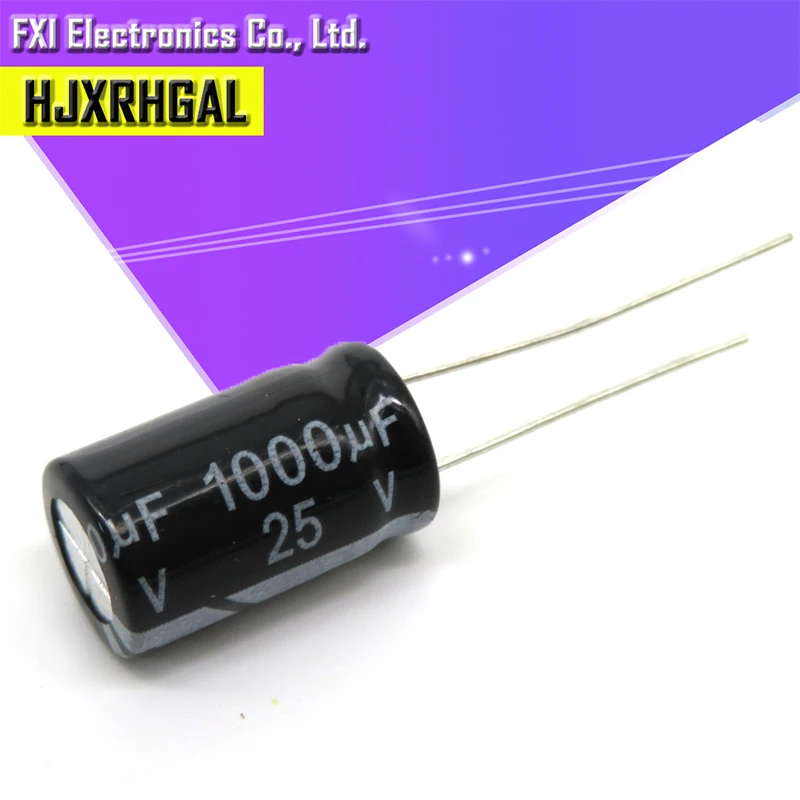 20pcs 25 v1000uf 10*17mm 1000uf 25v 17*10 Elektrolyt kondensator neues Original