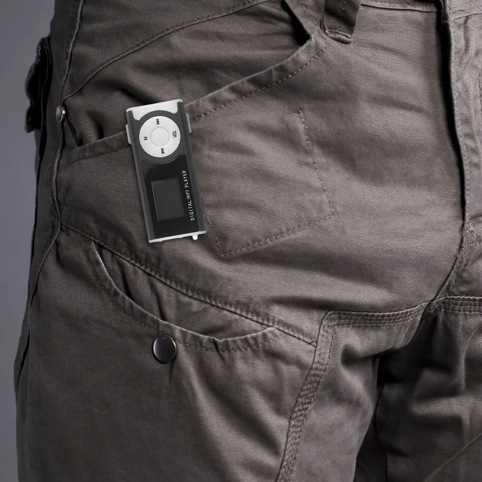 Musikplayer MP3-Musikplayer digitaler Player Clip MP3-Player tragbarer Musikplayer