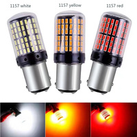 2x 1156/1157 144SMD BAU15S PY21W LED Turn Signal Tail Light Bulbs Canbus 12V