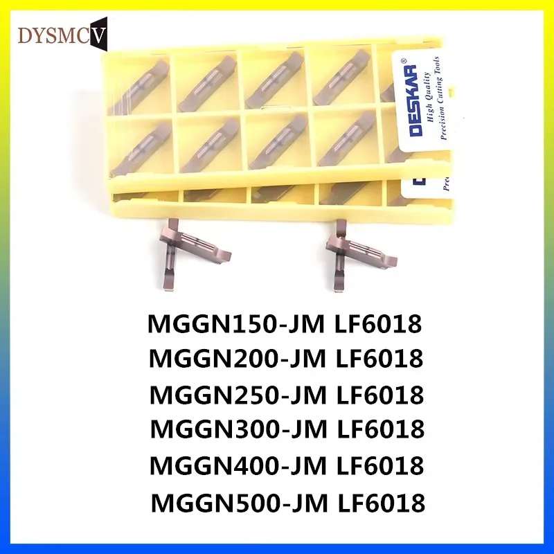 

DESKAR 100%Original MGGN150 MGGN200 MGGN250 MGGN300 MGGN400 MGGN500 JM CNC Lathe Slotting Blade Hard Alloy Stainless Steel Blade