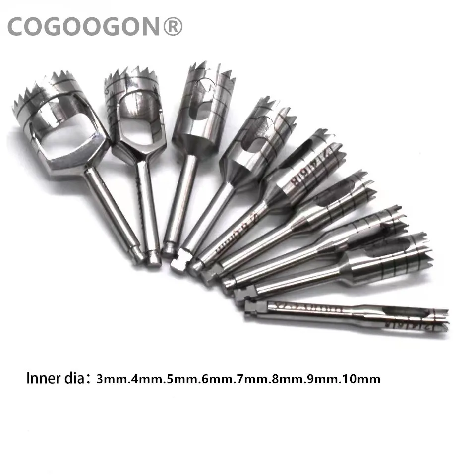 

1Pcs COGOOGON Dental Implant Bur Tissue Punch Trephine Saw Bone Trephines Drills Medical Stainless Steel Surgical Instrument