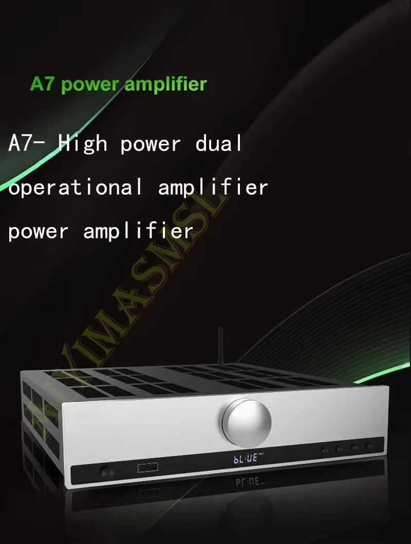 AIYIMA SMSL 2.1 400W HIFI Amplifier Fully symmetric circuit Fiber Coaxial Bluetooth USB Decoder Remote Control Home Player