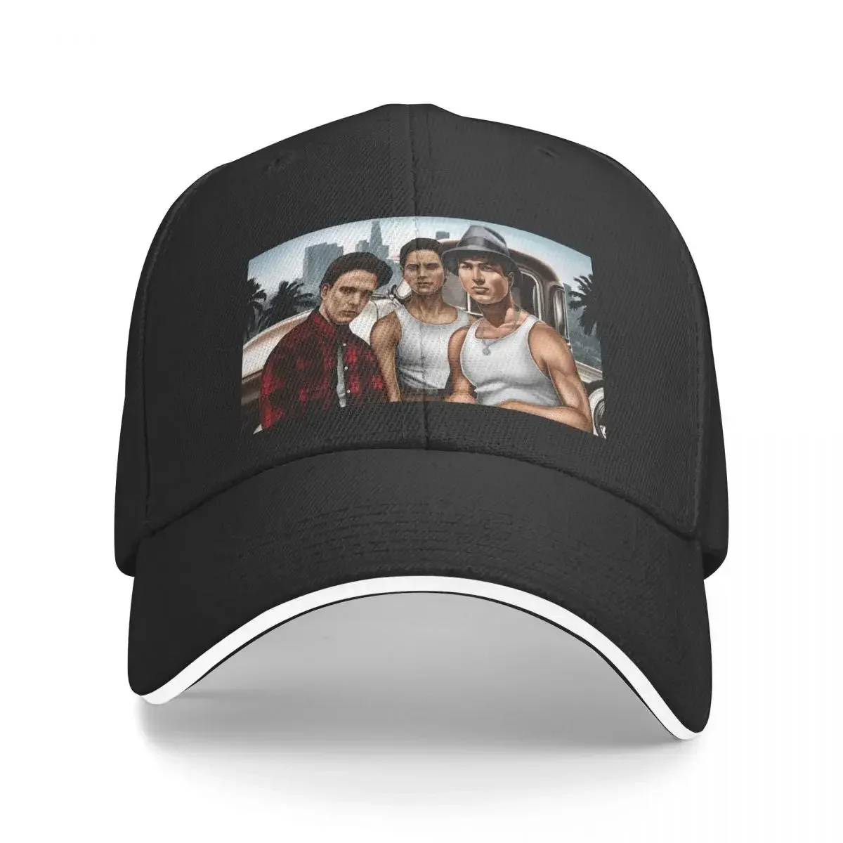 3 vatos locos chicano Baseball Cap Sports Cap Hat Man Luxury Beach Bag Golf Hat Women's Beach Visor Men's