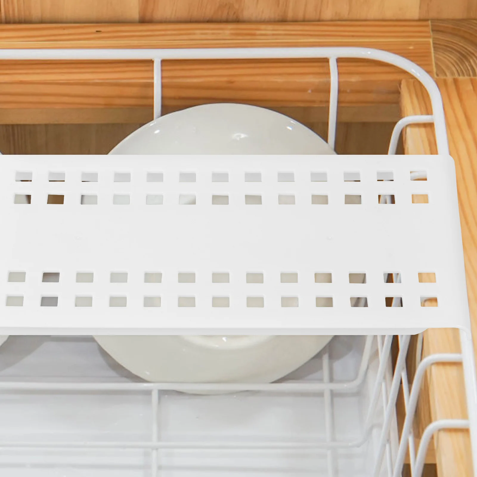 

Hanging Basket Partition Rack Board Drainer Dish Drain Tray Kitchen Counter Mat Boards Storage Shelf Multifunctional