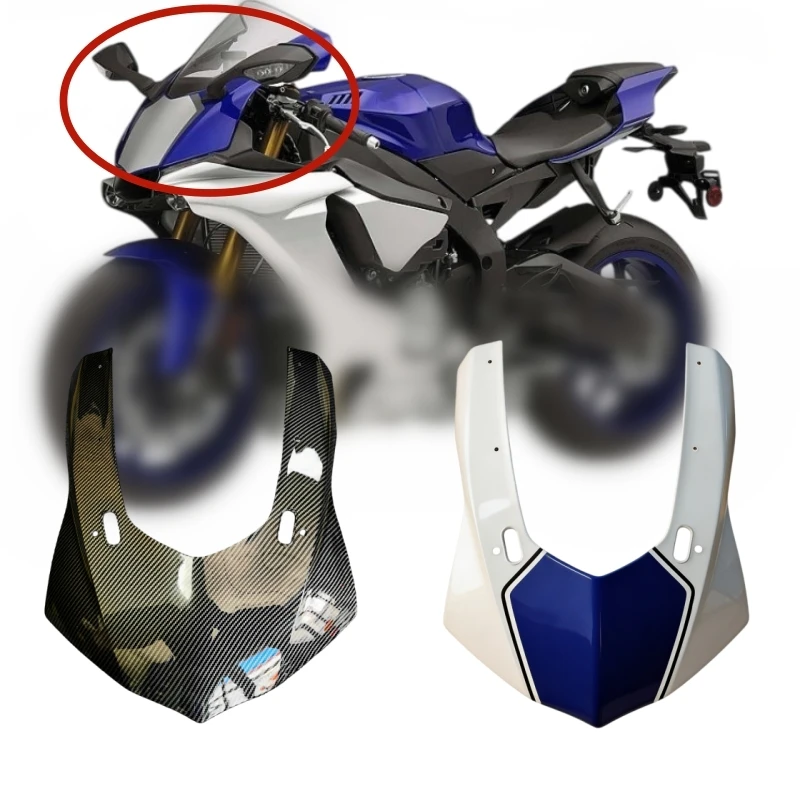 Front Headlight Hood Fairing Panel Cover Nose Head Cowl Fit for YAMAHA YZF R1 R1M YZF-R1 YZF-R1M YZFR1 2015 2016 2017 2018 2019