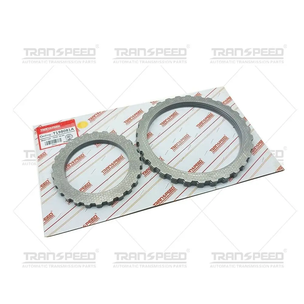 TRANSPEED 02E DQ250 DSG Transmission Clutch Steel Plates Kit For AUDI VOLKSWAGEN