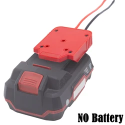 Adaptador de ruedas eléctricas DIY de 3 uds para conector de batería de litio Lidl Parkside X20V Team 14AWG (sin batería)