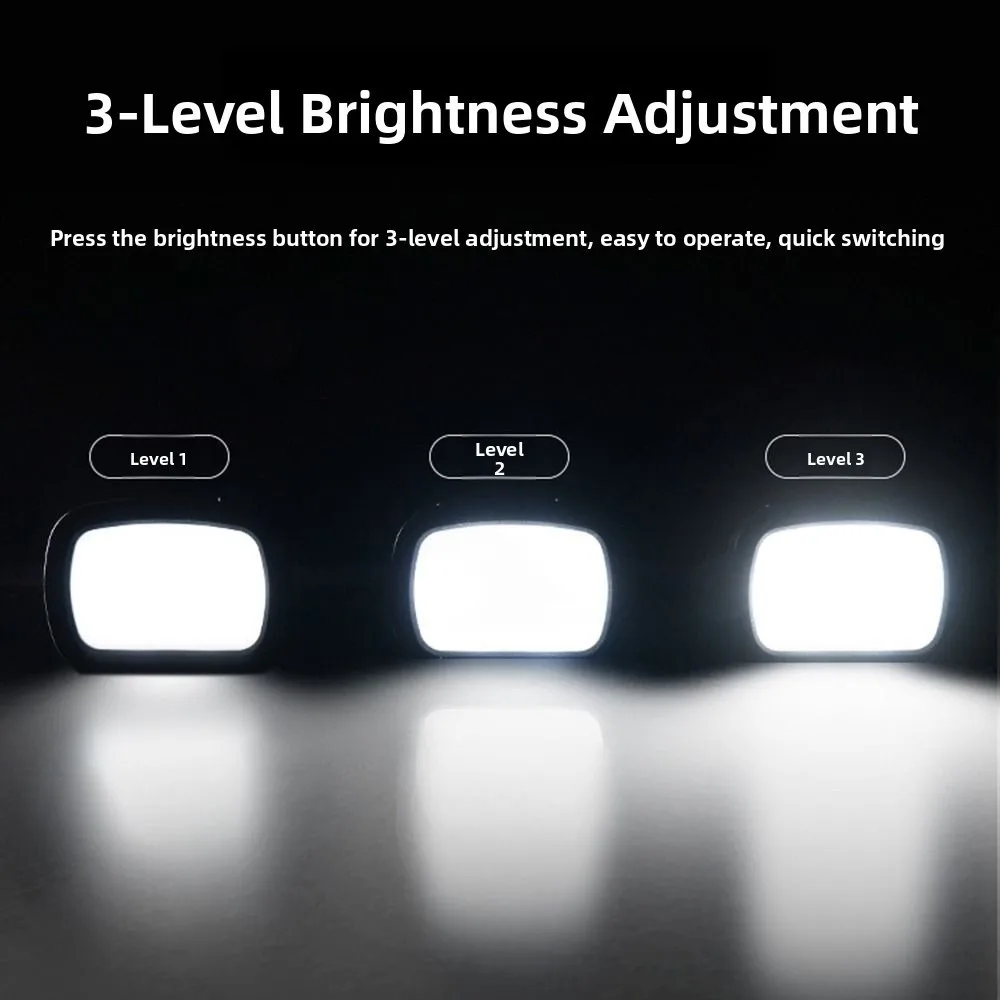 Portable Magnetic Quick Release LED Fill Light Rechargeable Lightweight Beauty Light 3-Level Dimming Video Light for DJI Pocket3