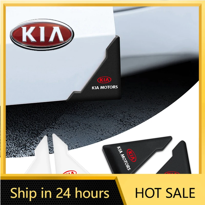 

Наклейка на автомобиль 2026 года, защита углов дверей и бампера от царапин и ударов для KIA Rio, Sportage, Cerato, Soul, Sorento