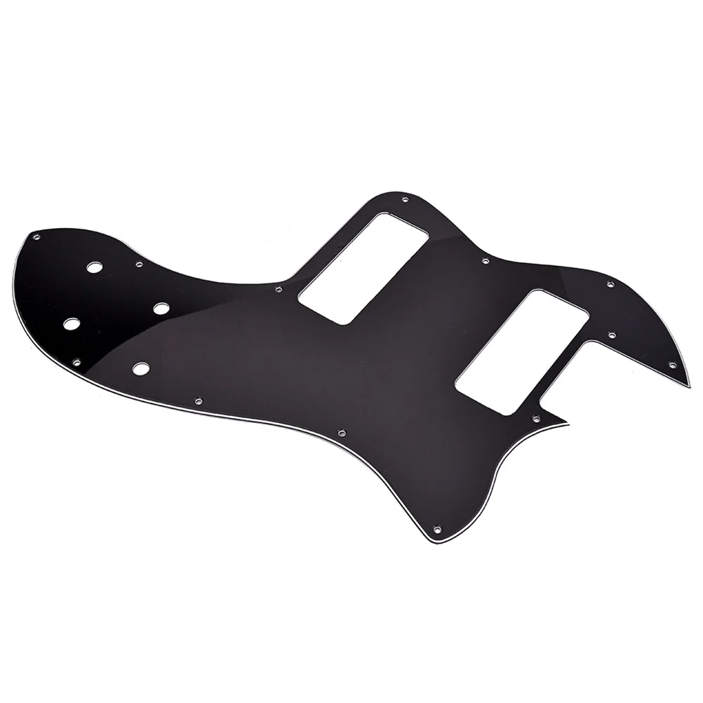 

3 Ply Pvc Guitar Pickguard Style Black For Mexico 72 Reissue Ri Thinline Deluxe Electric Guitar Protection