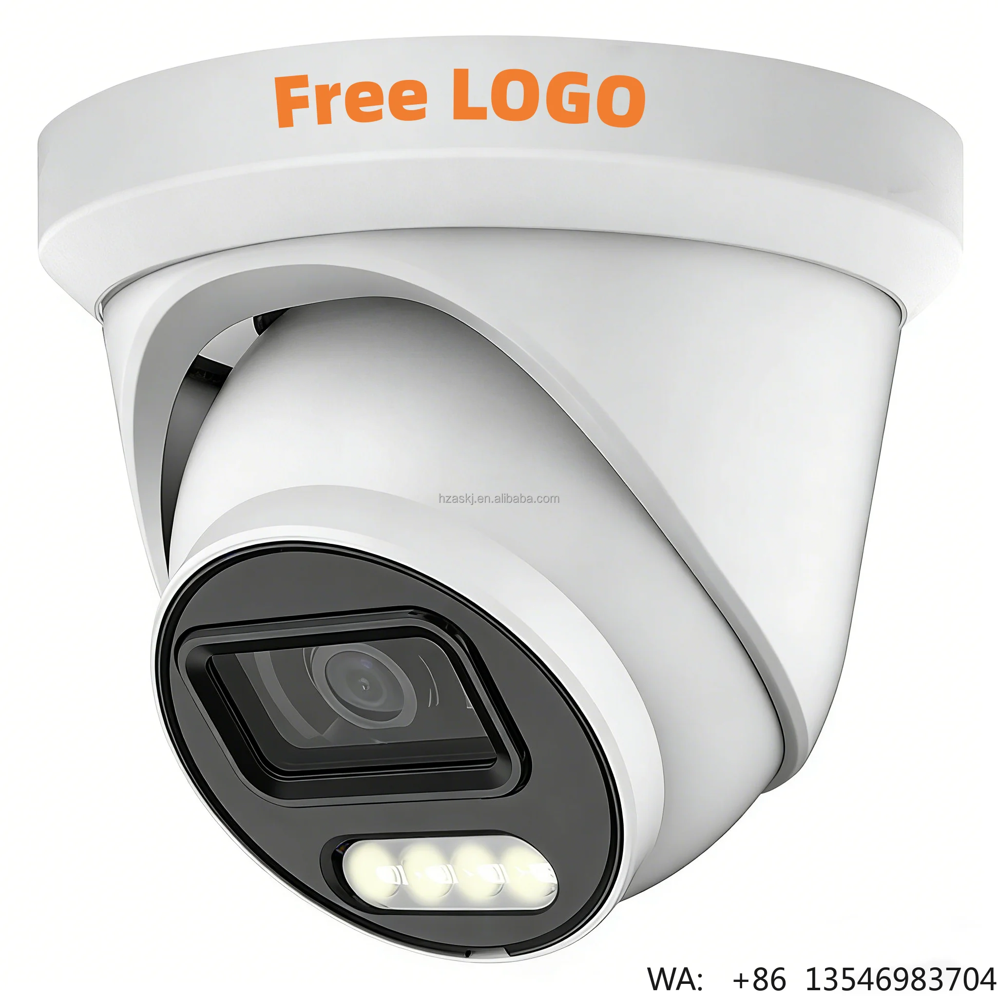

Wholesale Outdoor 4K 8MP POE Metal Dome Camera IP66 Waterproof Smart Dual Light Alarm Two-Way Audio Security Night Vision CMOS