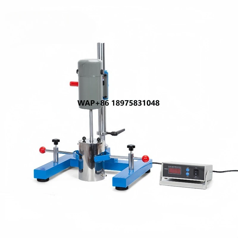 High Speed Agitator Mixing Tank Dispersing Disc Chemical Disperser Machine Latex Paint Cosmetic Mixing Equipment
