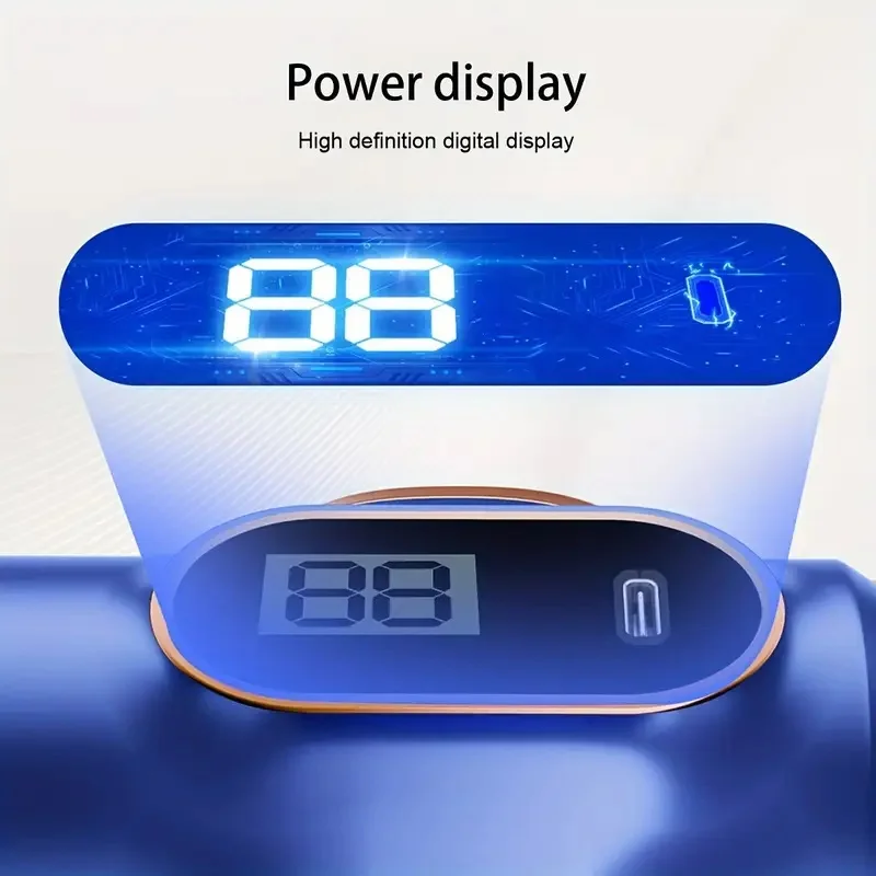 4500PA Handheld Car Vacuum Cleaner, High Power Portable Cordless Vacuum Cleaner, Air Duster and Vacuum Cleaner with LED Display,