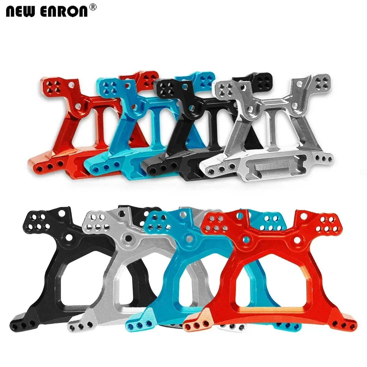 NEW ENRON Aluminum Front 6738 Rear 6739 Shock Tower for RC 1/10 Traxxas Ruslter 4X4 VXL 67097-4 67076-4 67064-61 Hoss  90076-4