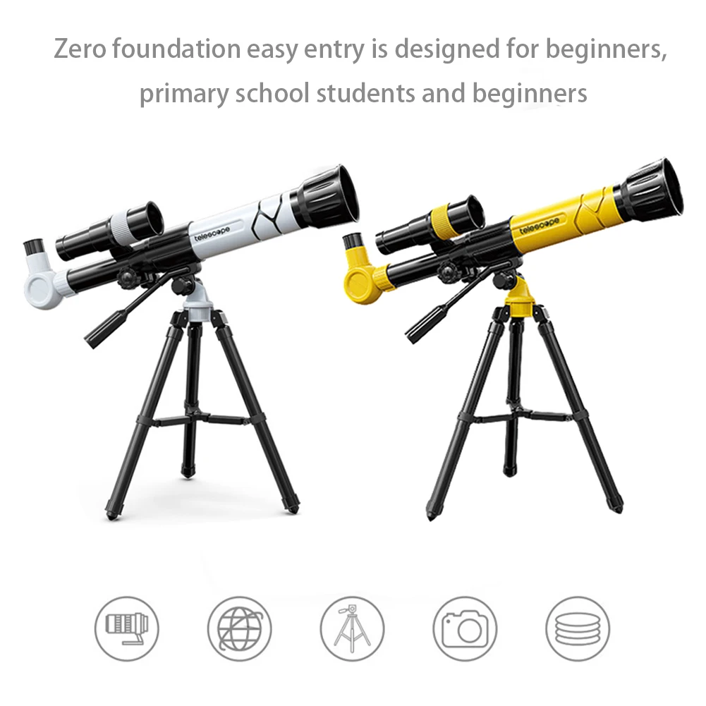 Compact Travel Telescope with Multilayer Lens Optics Easy to Carry for Astronomy Night Sky Viewing and Outdoor Adventures