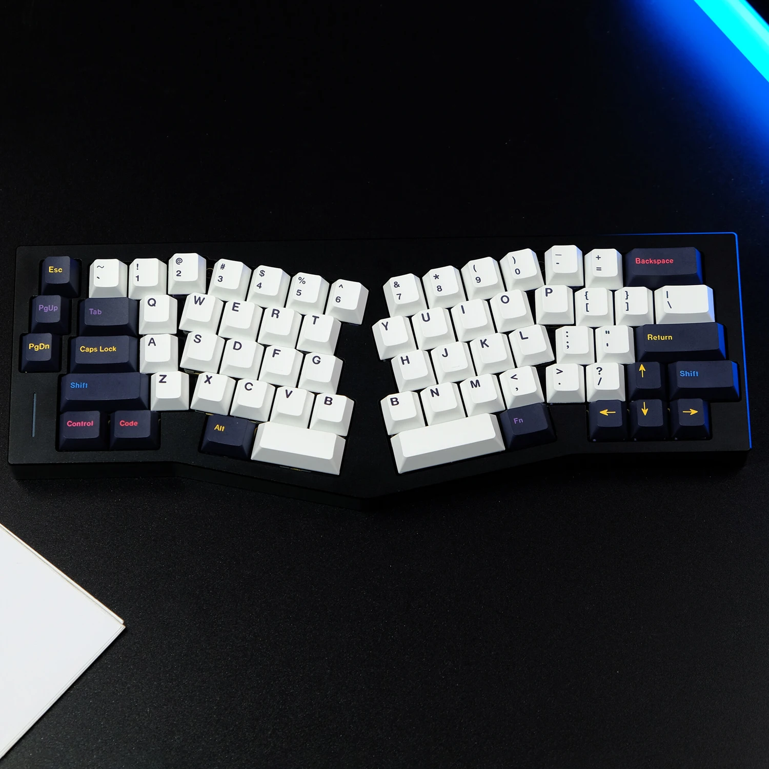 

Колпачки для клавиш PBT GMK Colorchrome, английский Вишневый профиль, 5-сторонняя сублимационная колпачок для механической клавиатуры MX Switch GK61/64/67/75