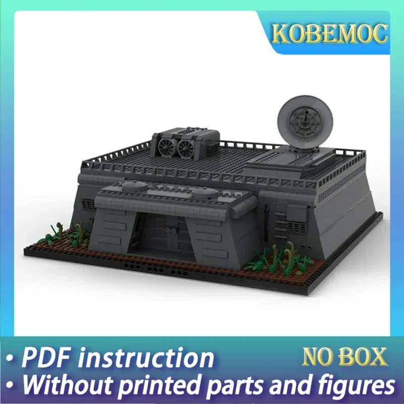 

Star Movie Model Moc Building Bricks Improved Imperial Bunker Technology Modular Blocks Gifts Christmas Toys DIY Sets Assembly