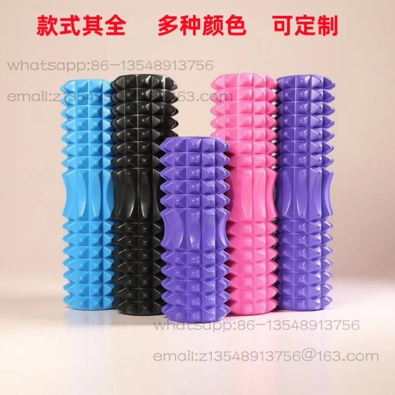 Wolf tooth foam yoga roller, fascia muscle relaxation massage fitness equipment 1 piece price