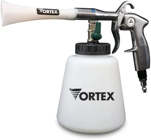 

Пистолет для очистки воздухом Vortex для детейлинга автомобилей - глубокая очистка салона и экстерьера с использованием сжатого воздуха