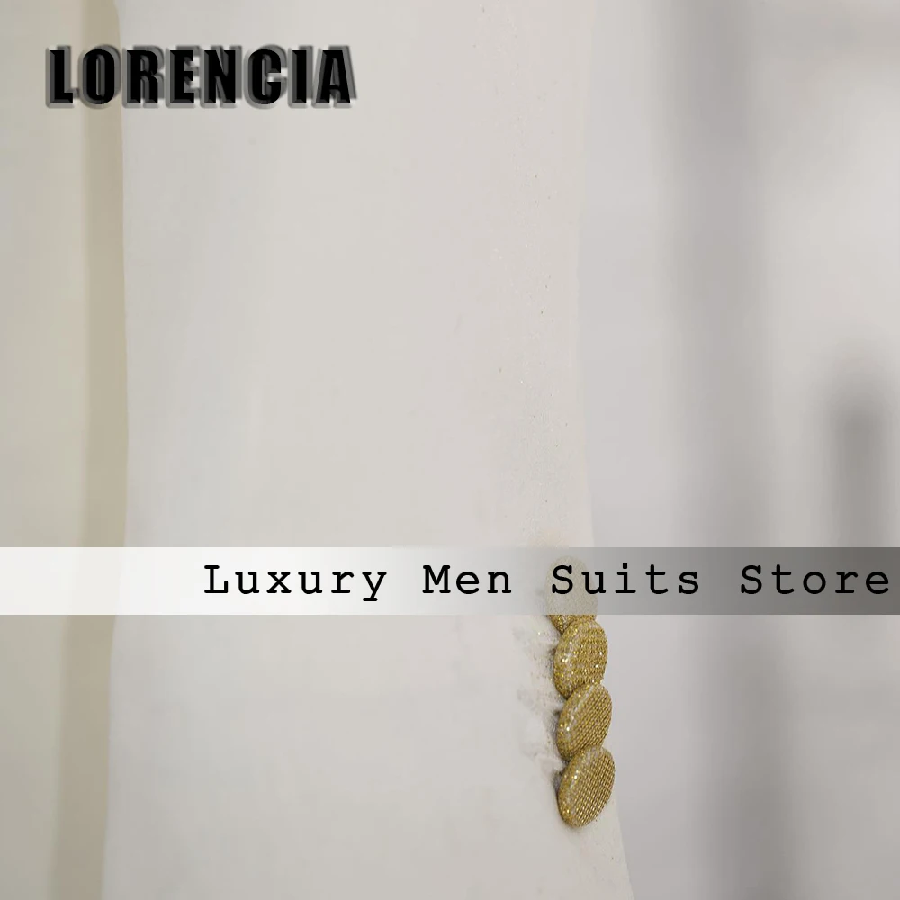 Elegant Suit for Men 2 Pieces Sparkly Shawl Collar Tuxedos Wedding Groom Men Clothing Customized Blazer Pants zomerset heren