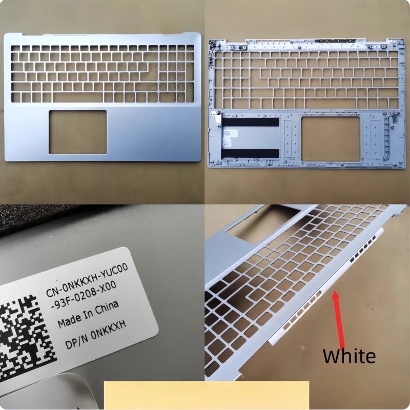 

New Laptop Palmrest Upper Cover Top Case For Dell Insprion 15 5590 5598 Bottom Case Lower Base Carcass Cover