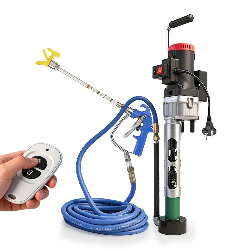 

Новый портативный распылитель высокого давления, многофункциональный аппарат для нанесения шпатлевки, водонепроницаемых покрытий и цементного раствора