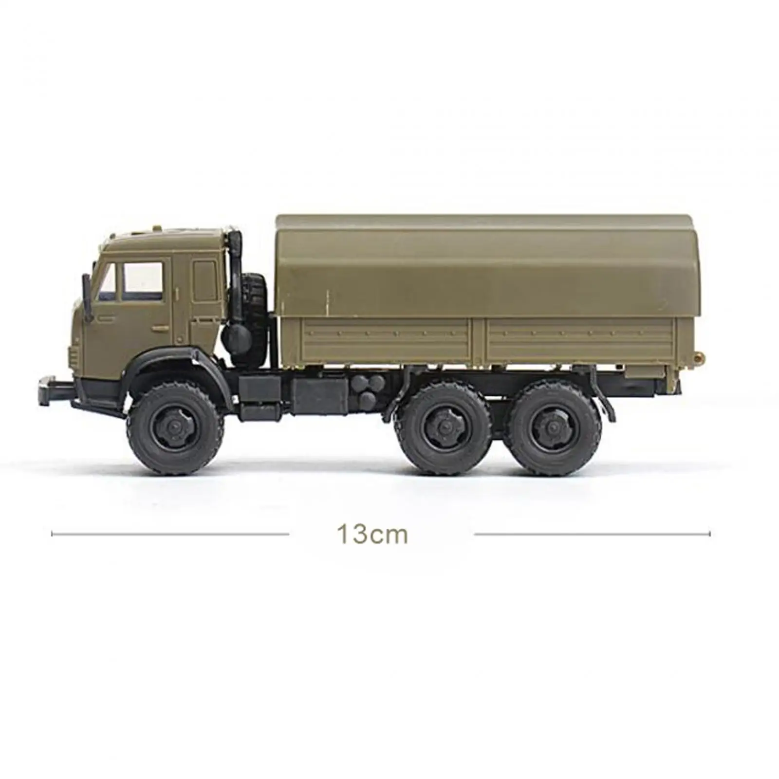 1:72 Scale Craft Reconnaissance Vehicles Armored Truck Toy Cargo Truck for Collectibles Table Scene Gift Tabletop Decor Kids