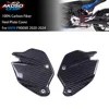 BMW用モーターサイクルヒールプレートガードパーツ,100% 3kカーボンファイバー,リアフットレスト,ウィング保護アクセサリー,f900xr 2020-2024 1