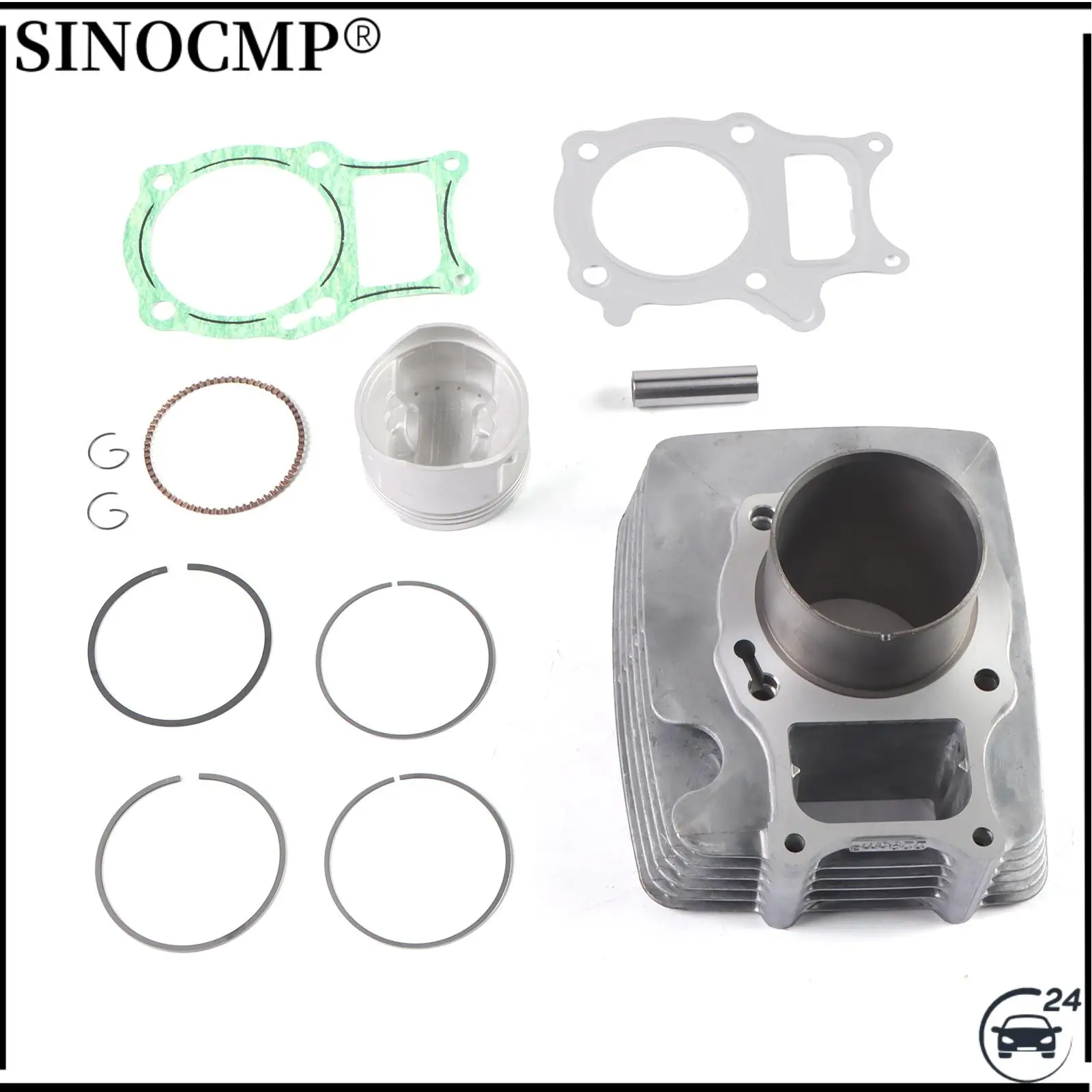 

68.5mm Cylinder Piston Top End Kit For Honda Recon Sportrax TRX 250 TRX250X 1997-2019 Engines Components Cylinder Body Parts