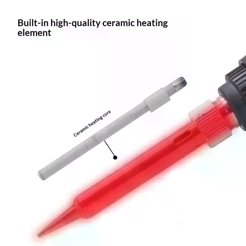 60W Adjustable Temperature Soldering Iron Fast Heat US EU Plug 110V 220V For PCB Repair DIY Welding