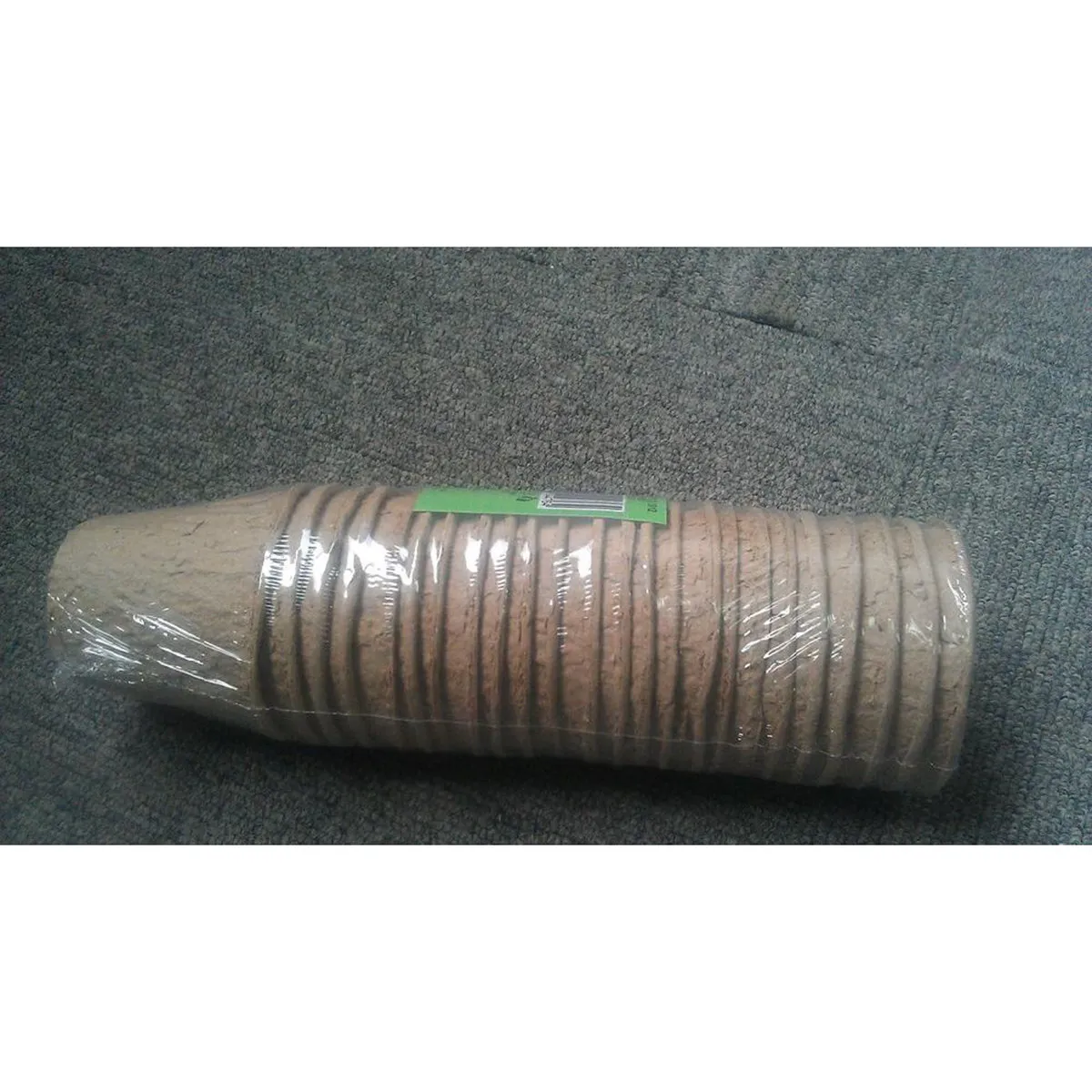 240Pcs Seedling Starter Trays Biodegradable Paper Nursery Plates Sprouting Growing Cups Garden Grower Sprouters