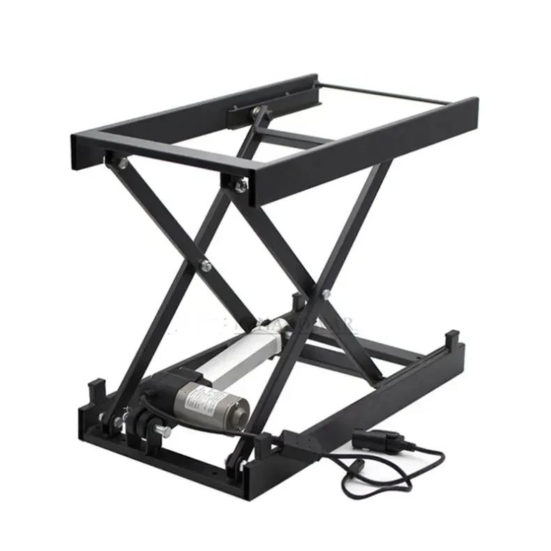 

Electric Lifting Coffee Table Dining Table 24V Lifting Hardware Folding Iron Frame Wired Remote Control