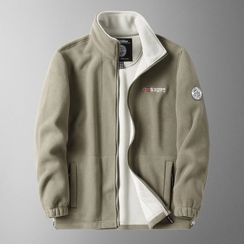 معطف شتوي من Thiened Fce للأزواج من سلسلة البلاتين للاستكشاف القطبي قطعة واحدة معطف شتوي للخريف للشباب #3