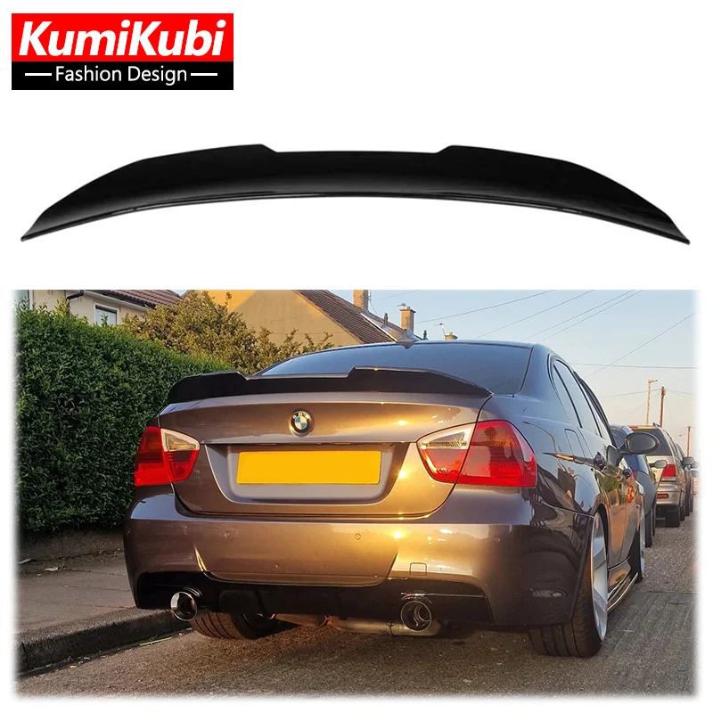 

For BMW E90 M3 2005-2012 PSM Style Spoiler E90 3 Series 2005-2012 Sedan Rear Roof Spoiler Car Rear Trunk Boot Lip Spoiler Wing