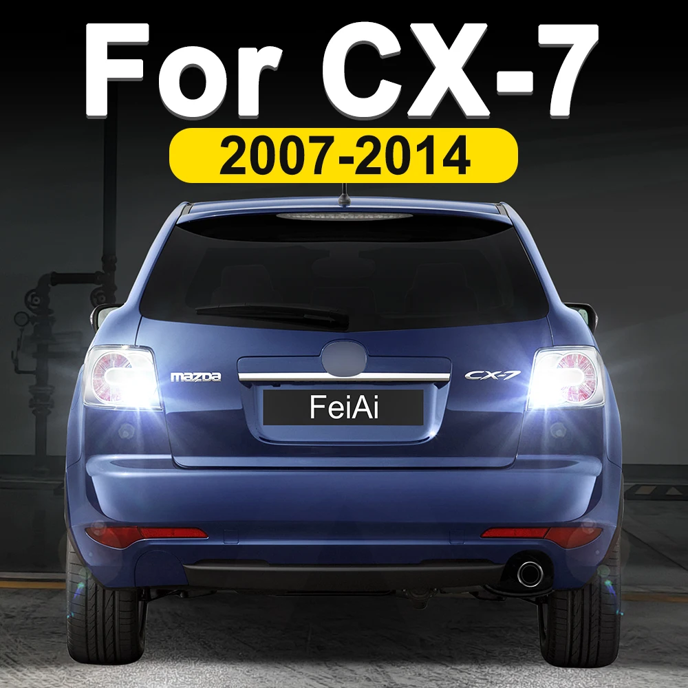 For Mazda CX-7 CX7 LED Reverse Lights Car Reversing Lamp CX-7 CX 7 ER 2007 2008 2009 2010 2011 2012 2013 2014 Back Up Light