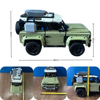 科技樂園越野衛士汽車積木組 42110 2573片積木拼裝模型車 MOC 模型套件,適合男生和成人收藏禮物 10 最佳銷售 樂高 42110 - №6