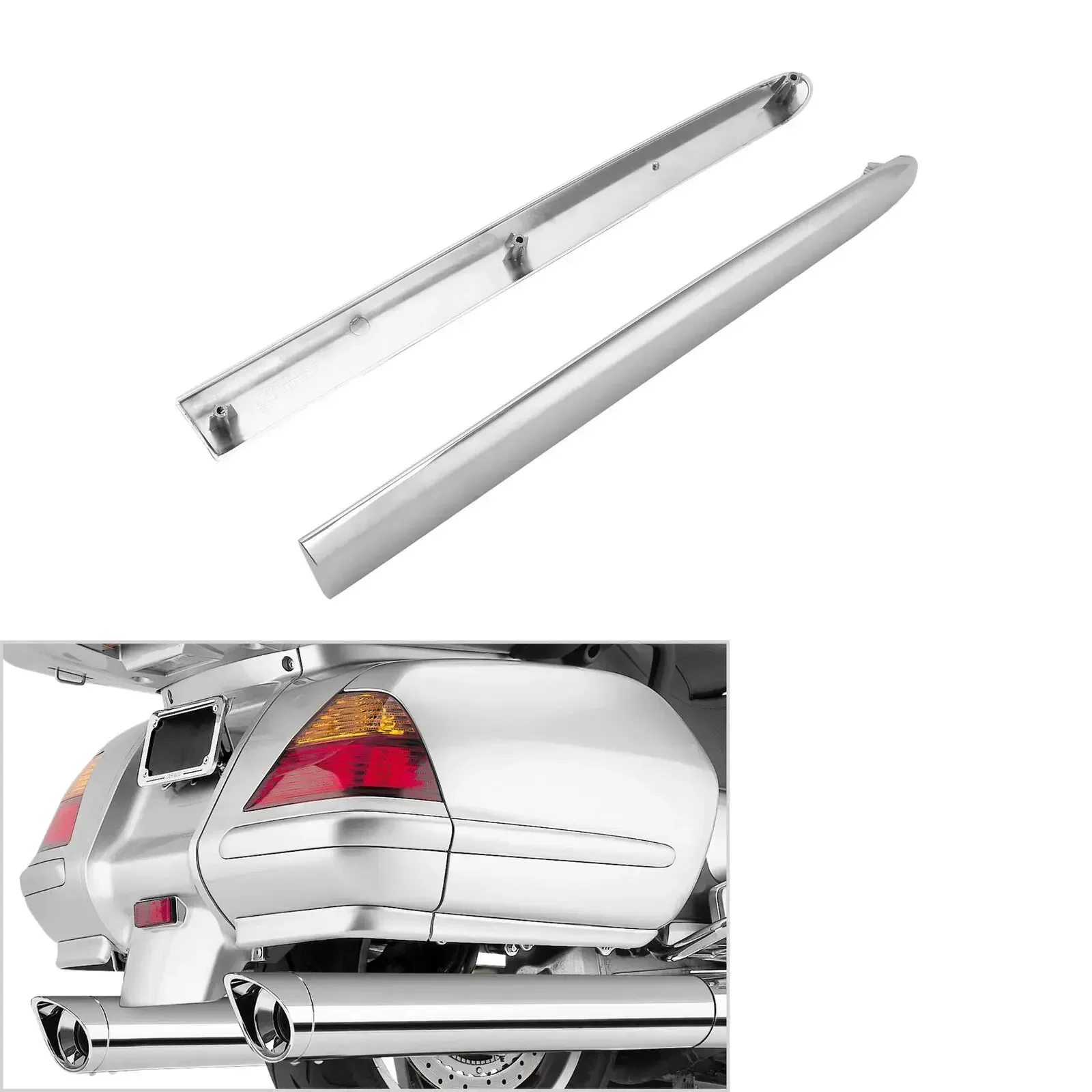 

For Honda Gold Wing GL1800 2001-2011 Motorcycle Saddle Bag Decoration Strips