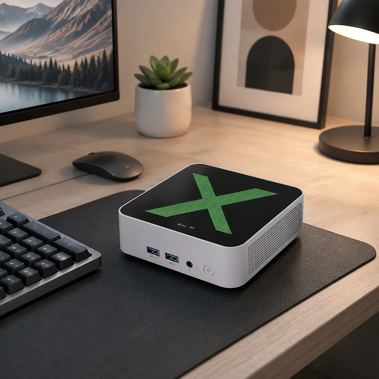 New Mini PC Portable Intel N150 High-Performance 1TB/2TB SSD WiFi6 16GB RAM Desktop Office Gaming PC
