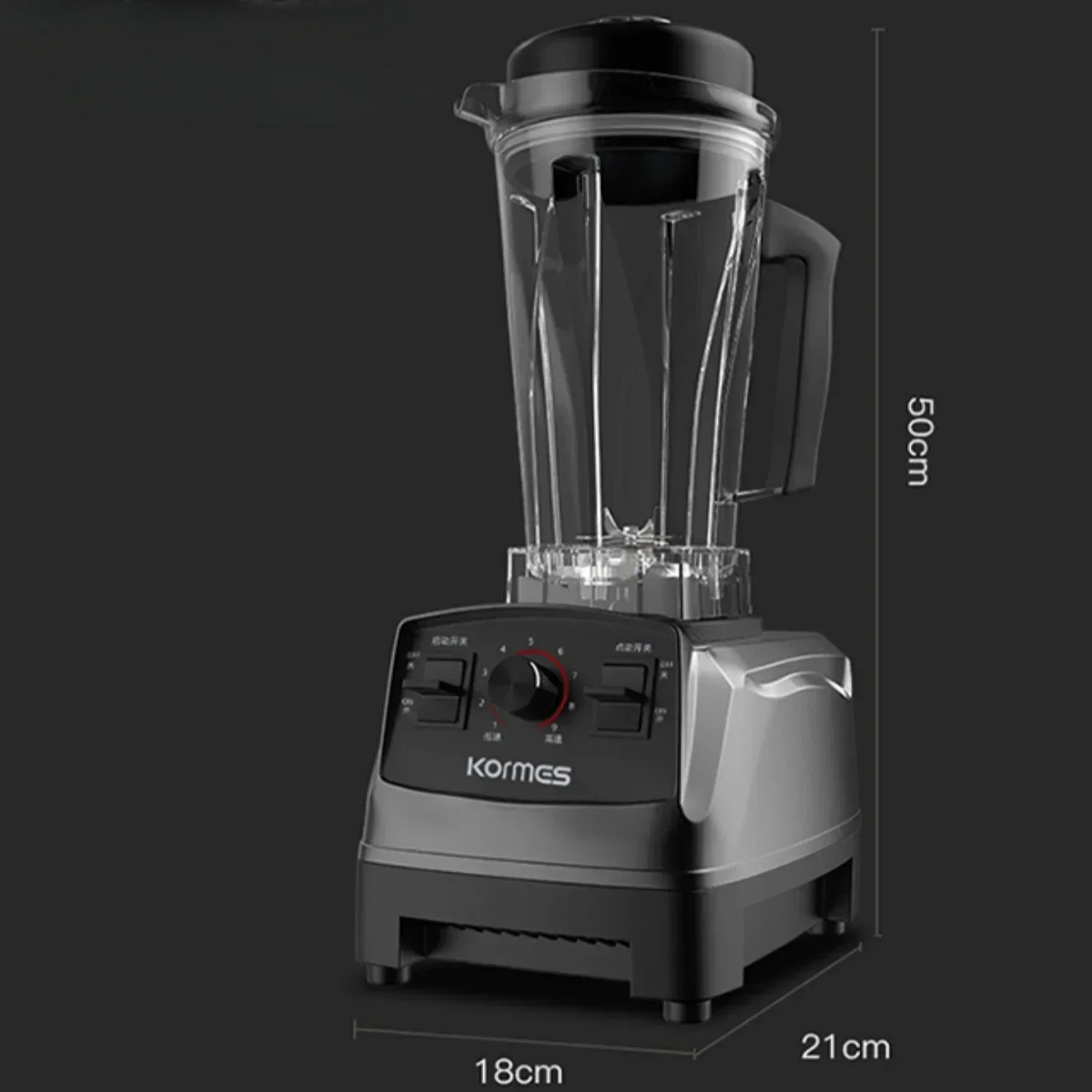 Fully Automatic Commercial Household Food Blender All-in-One Juicer Smoothie Maker Ice Crusher Cooking Function view 6