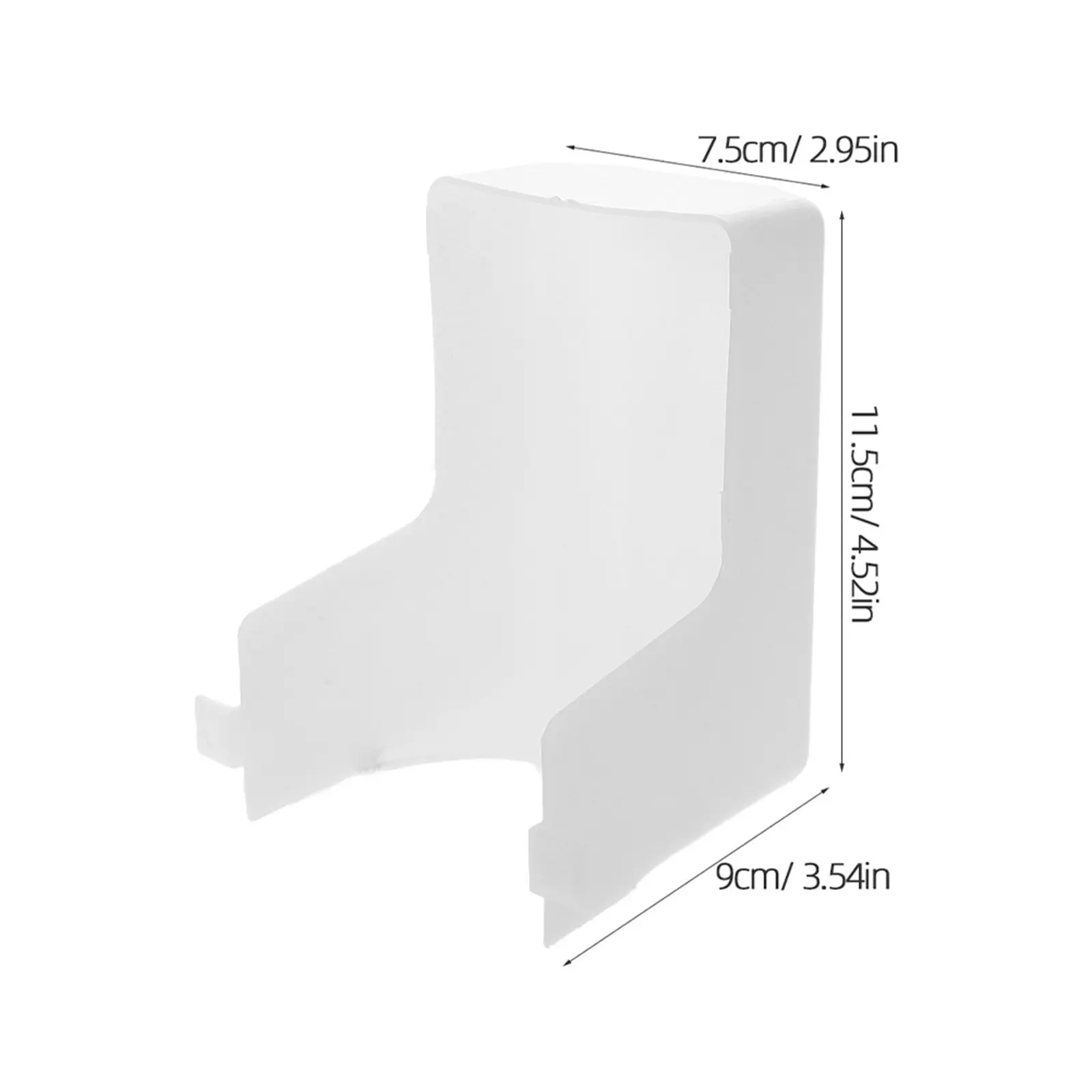 3Pcs Range Hood Light Cover Shield Wide Compatibility Plastic Lamp Shade for Vent Hood Light Diffuser Easy Clean Nonporous