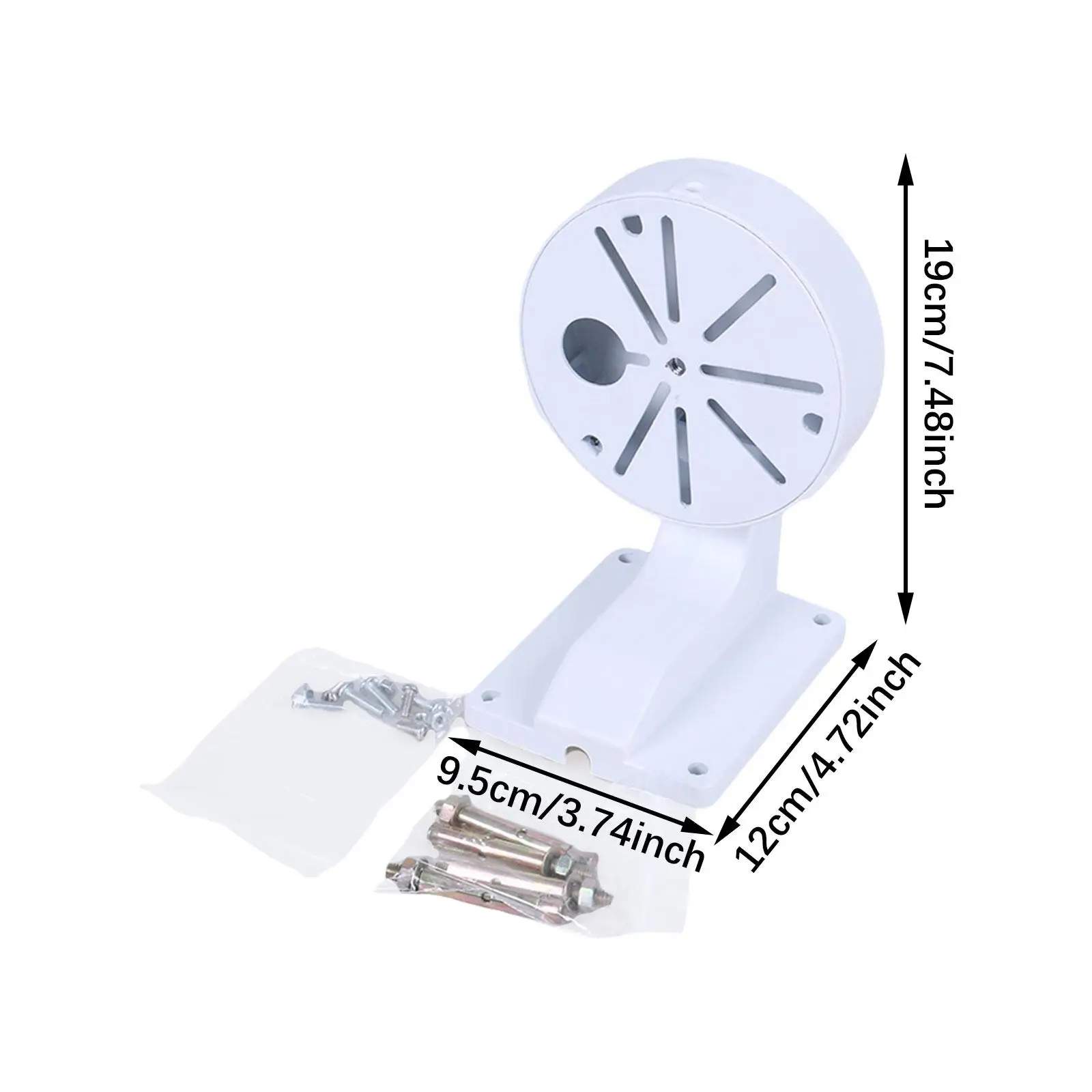 CCTV Camera Mount Bracket Stable Exterior Wall Ceiling Holder for Home Office Outdoor Surveillance view 5