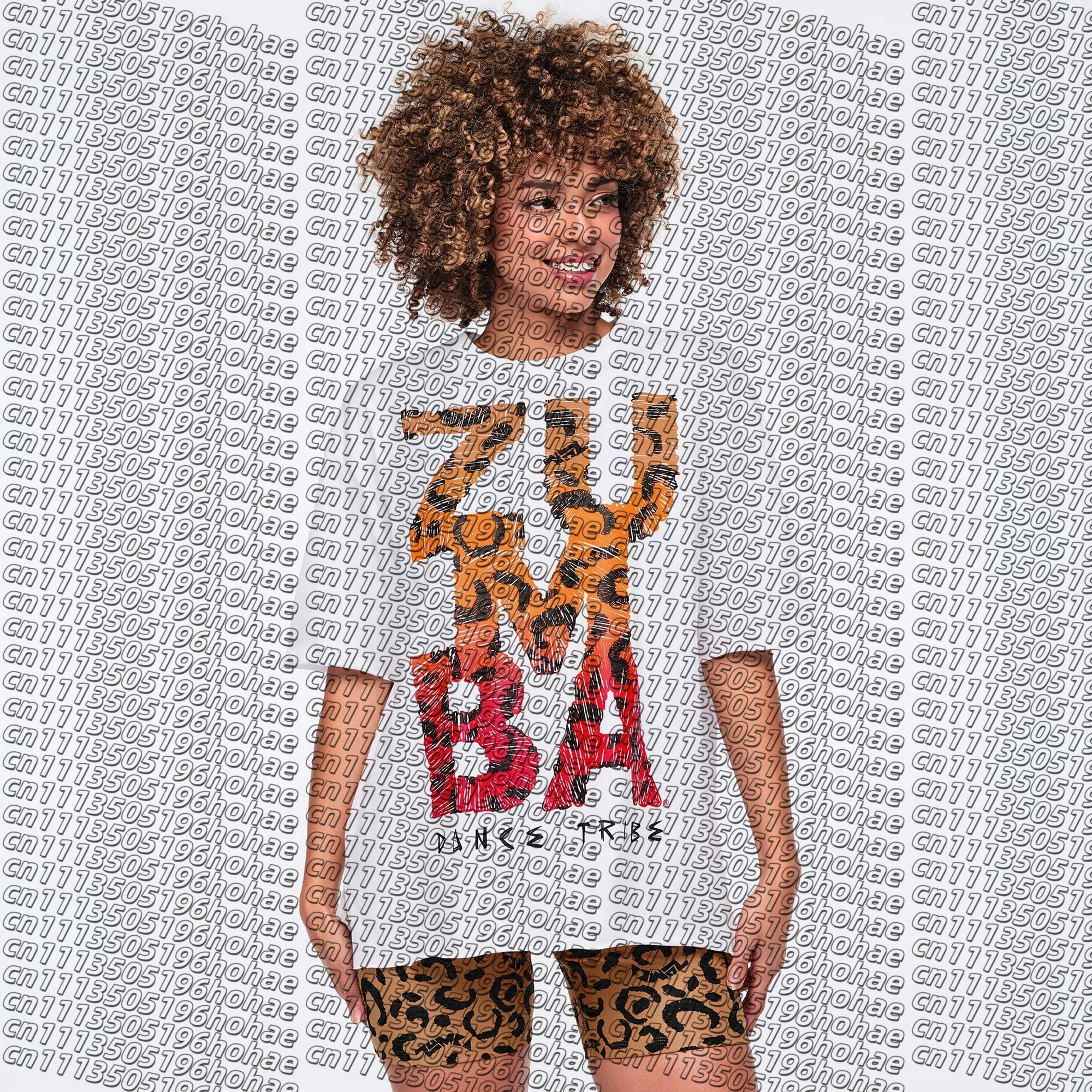 

Latest ZW Men's and Women's Dance Aerobic Exercise Fitness Yoga Quick Drying Plus Size Loose Adult/children's T-shirt
