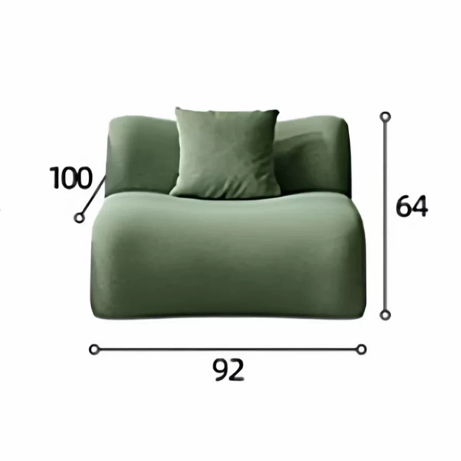 Reading Recliner Couch Compressed Sectional Pouf Ottoman Apartments Couch Curve Boneless Divano Letto Furniture Living Room
