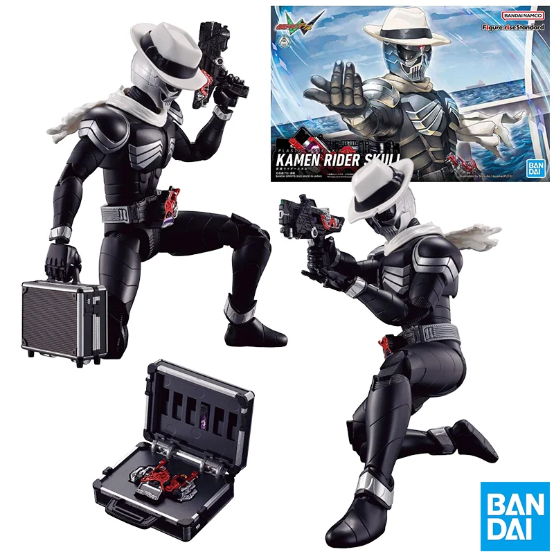 

Bandai Genuine Figure Kamen Rider Double Model Kit Figure-rise Standard Kamen Rider Skull Collection Model Action Figure Toys