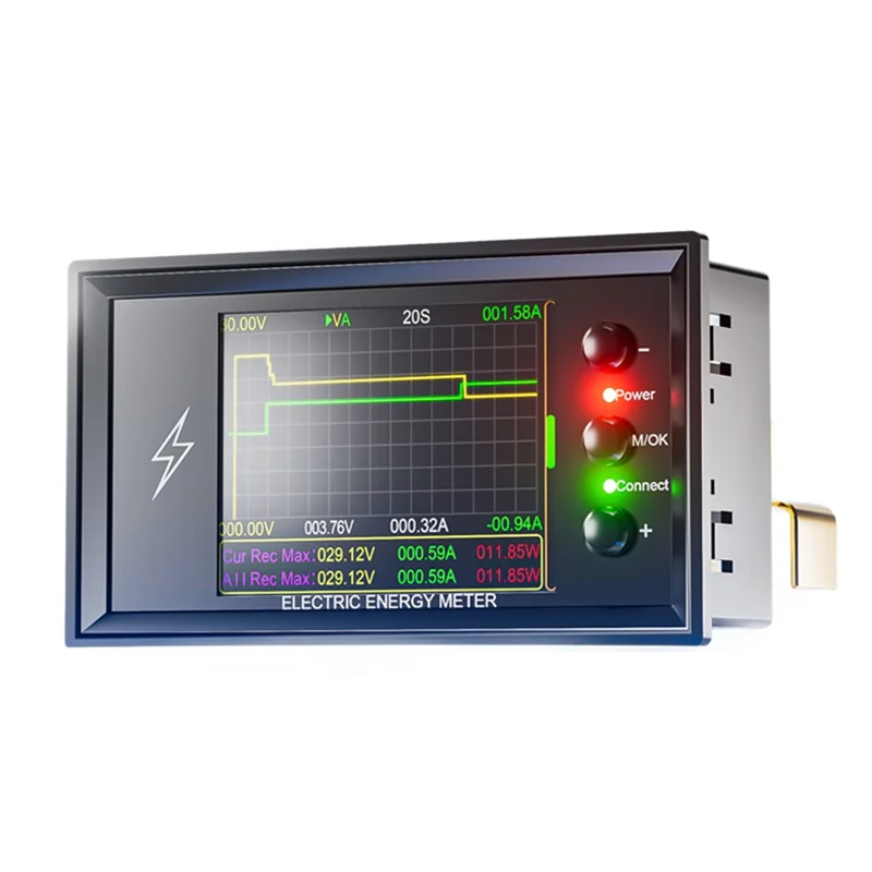 

New-DC0-420V 600A/420V Digital Lithium Battery Capacity Tester Wifi Tuya Smart DC Display Voltage Coulomb Meter